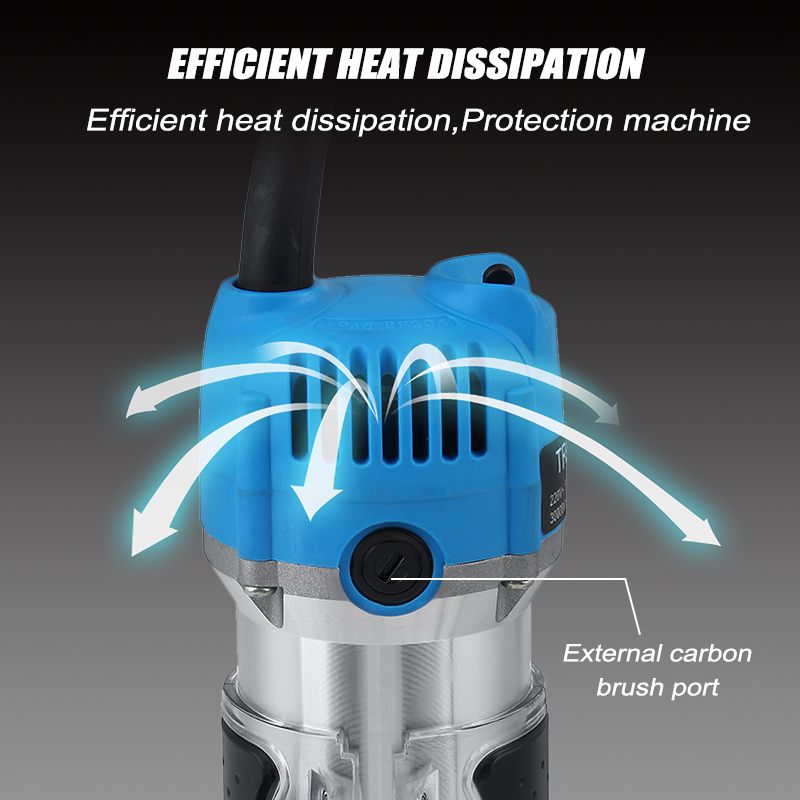 30000 tr/min tondeuse électrique bois fraisage gravure rainurage coupe sculpture Machine main bois Machine routeur bois