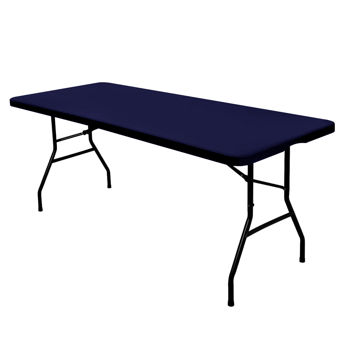 1 Pc 4/6/8ft Spandex Tablecloth Elastic Fitted Stretch Rectangular Tablecloth Washable and Wrinkle Resistant Patio Table Cover