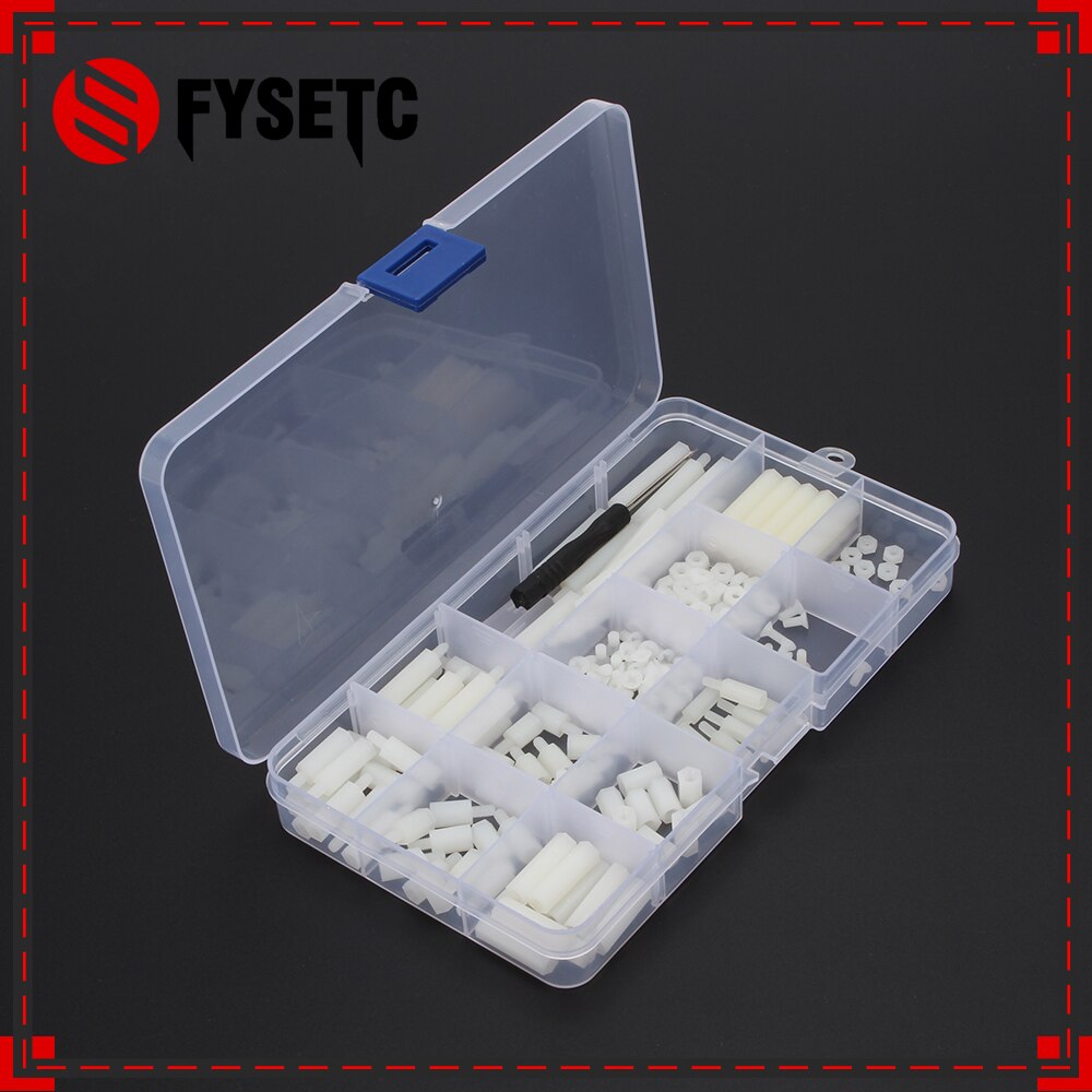 Plastic Screws Kits 210 pcs/lot Raspberry Pi Screws and Nuts + Screwdriver + Storage Box Case for Raspberry Pi 3 for Arduino