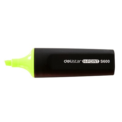 Highlighter Pens DIY Drawing Markers Pen Paper Copy Fax Japanese Stationery Office School Art Supplies: Yellow