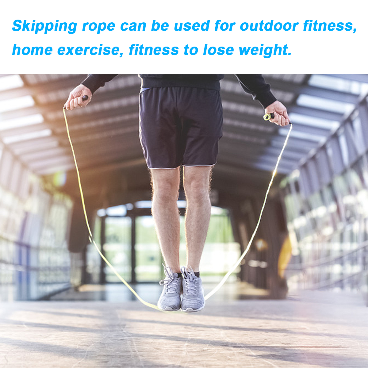 Crossfit Springseil Professionelles Geschwindigkeits-Springseil für MMA Boxen Fitness überspringen trainieren Ausbildung mit Tragetasche Ersatzkabel
