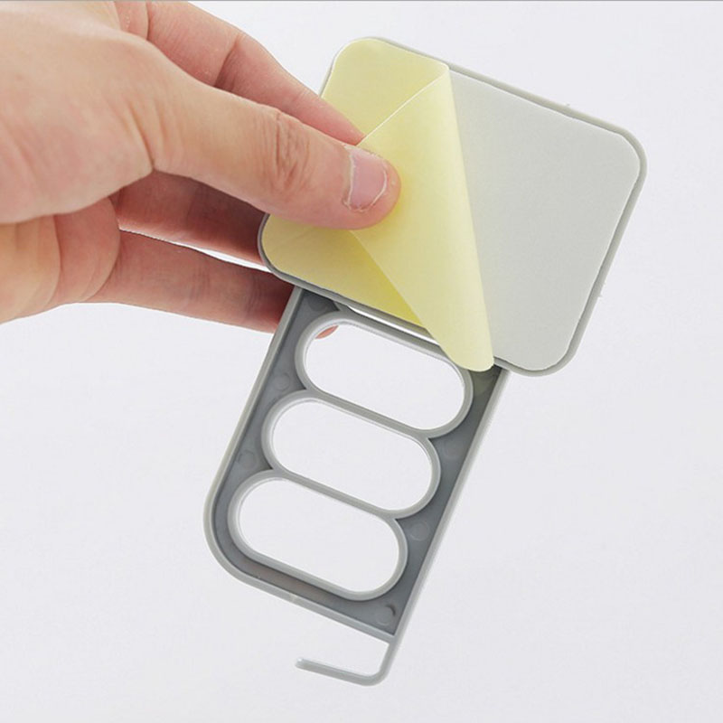 GUANYAO opvouwbare Key Decoratieve Haken multifunctionele Deur Haken sterke lijm hanger opslag rack kapstokken Creatieve Effen