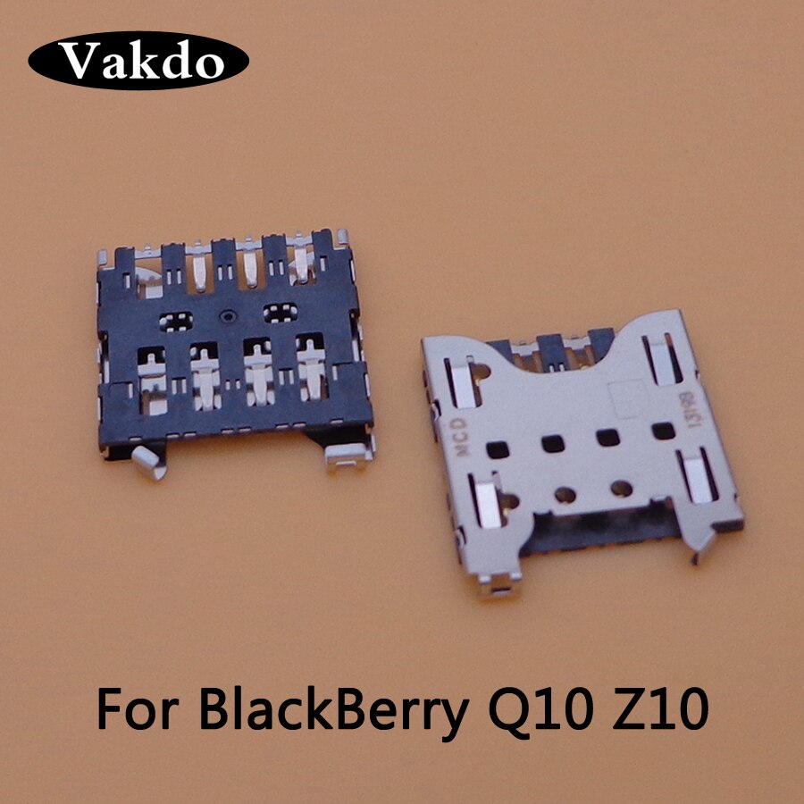 1Pc Voor Blackberry Q10 Z10 9900 9930 Q5 Z30 Q20 Sim Card Reader Houder Slot Connector Onderdelen Mobiele Telefoon