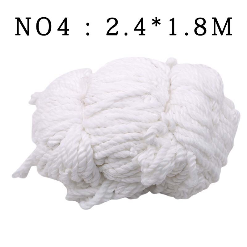 Full Size Voetbal Netto Voor Voetbal Doelpaal Junior Sport Training 1.8M X 1.2M 3M X 2M Netto Voetbal Voetbal Netto: 2.4mx1.8m