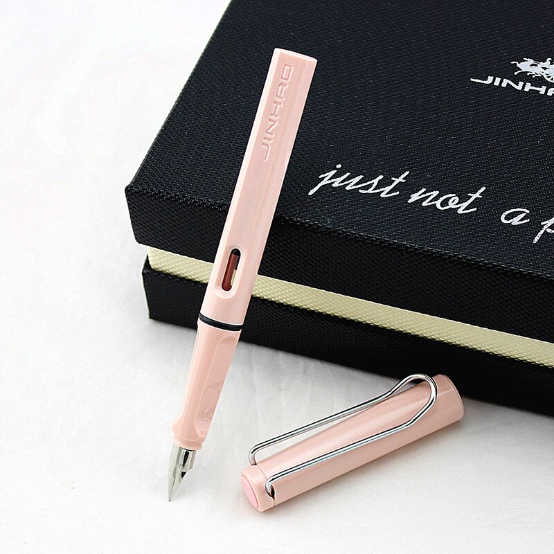 Jinhao Fountain Pen Set Ink Color Pen Case Series Student Stationery Fountain Pens 0.38mm nib