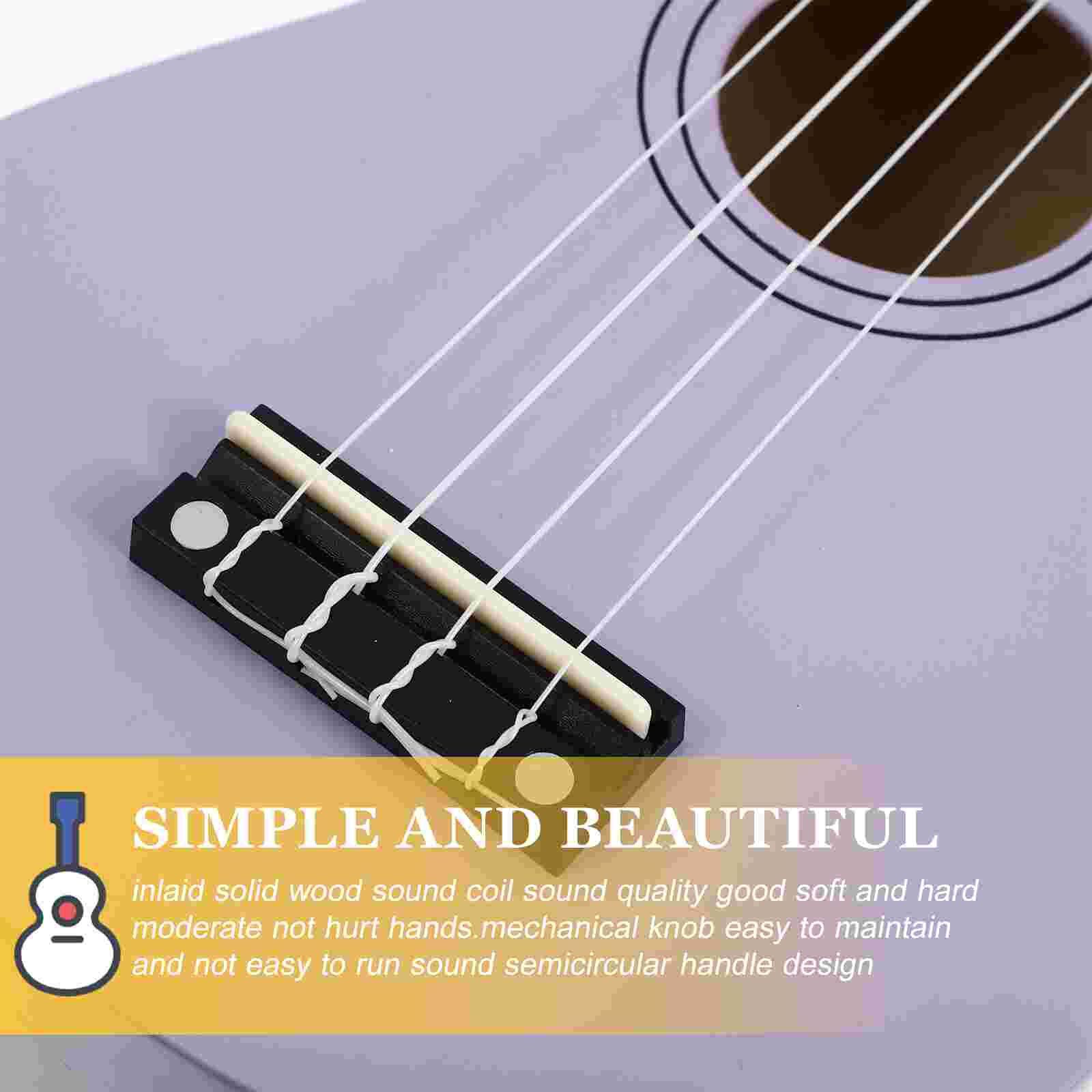 Basswood Ukulele Guitar Portable 4 Strings Ukulele Guitar Musical Instrument