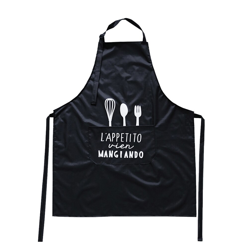 Schoonheidssalon Kappers Schort Waterdicht Werken Kleding Multi-Gebruik Voor Lagre Zakken Beschermende Huishouden Keuken Overgooier: Black 76x60CM