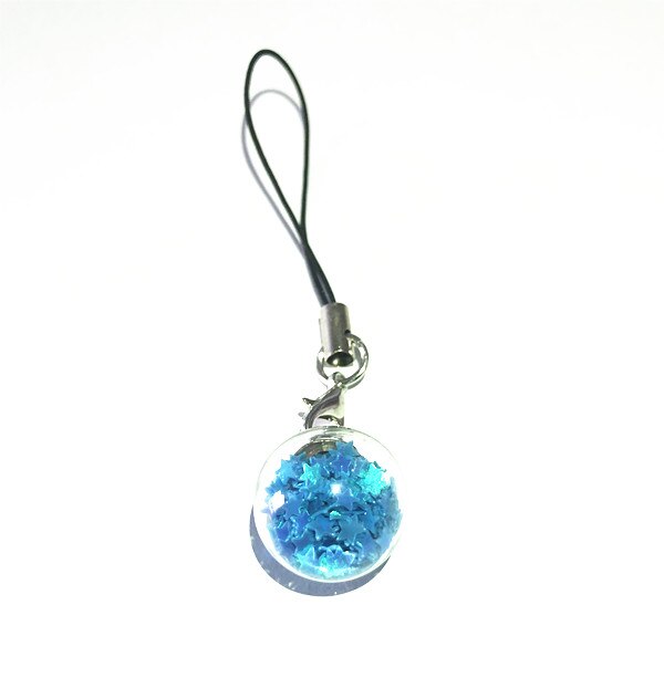 2020 nowy projekt 1 sztuka Top Quality Clear Glass Bling Balls pasek do telefonu komórkowego smycz breloki torba dekoracyjna Charms akcesoria: 13