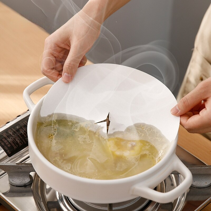 Soup Oil Absorbing Film Oil-absorbing Paper Food Special for Kitchen Food BBQ Dining Bar Home Garden