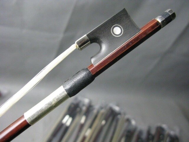 1 Pcs Student Brazilwood Viool Boog, Ebbenhout