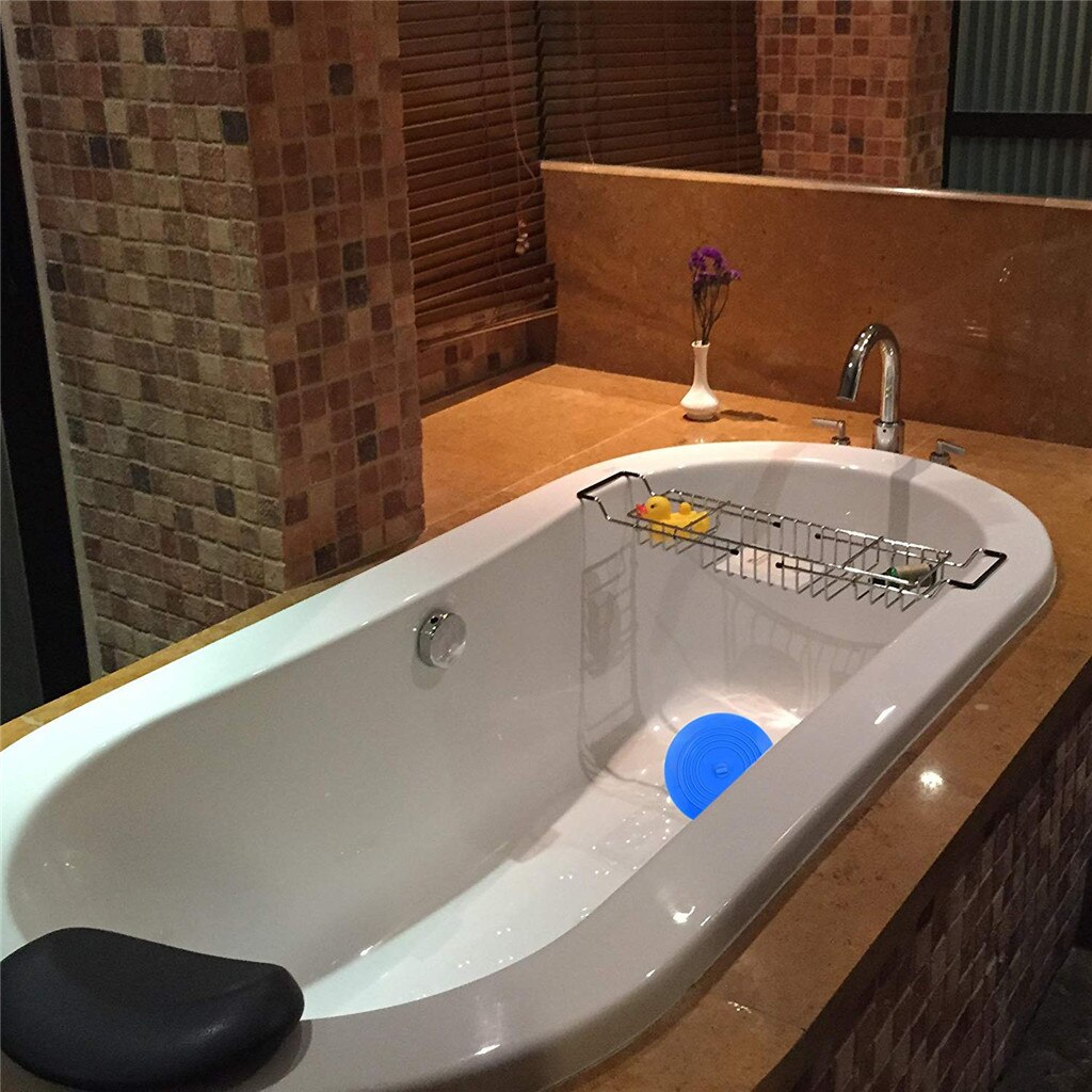15Cm Grote Siliconen Bad Stop Lekkage-Proof Putdeksel Sink Haar Stopper Bad Platte Plug Stopper Badkamer Accessoires