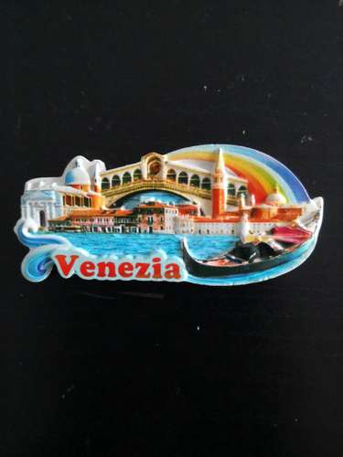 Venice Italy San Francisco USA Fridge Magnet Souvenirs 3d Resin Fridge Sticker Kitchen Accessories Decoration Home Ideas: B
