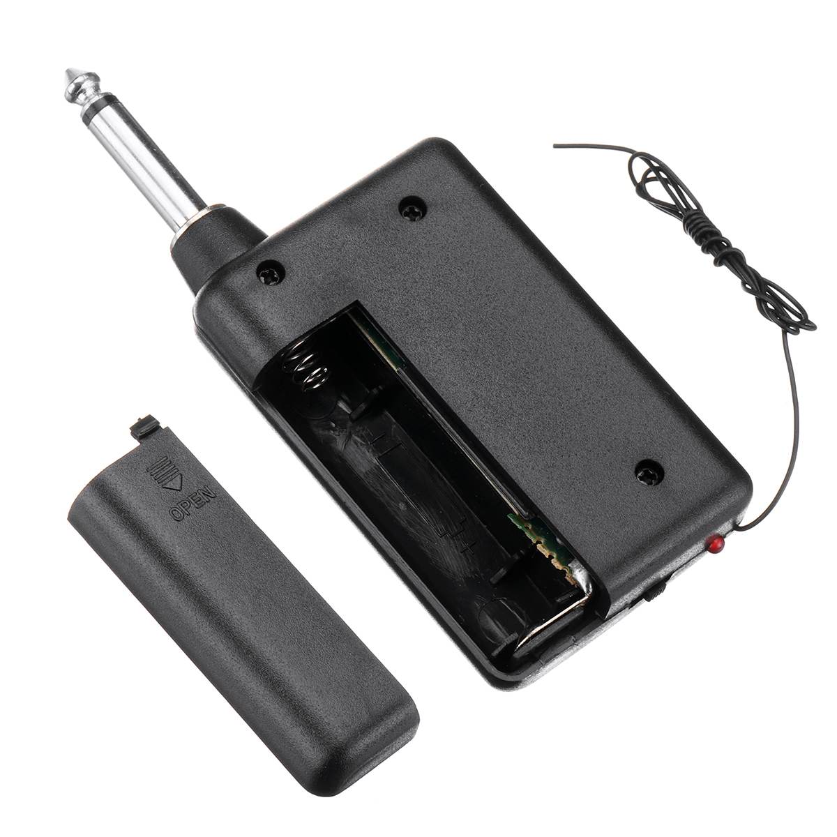 2in1 Universal Wireless Wired Handheld Microphone Mic With Receiver Cordless Microphone For Karaoke KTV Public Speaking