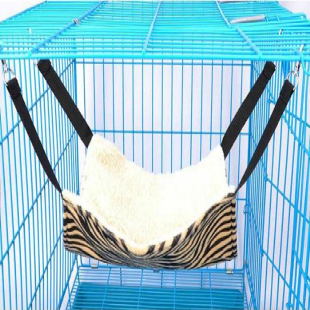 Gato hamaca de mascota suministros saco de dormir de gato transpirable jaula de doble cara disponibles manta de cama para gatos