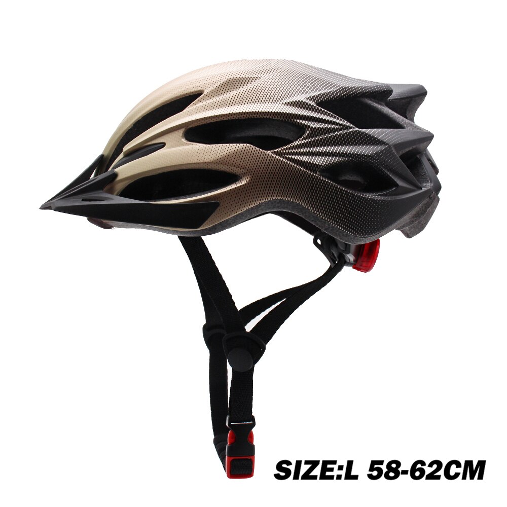 Casco de ciclismo de montaña para hombre y mujer, con luz y visera, para Cross-Country, XC trail: colour2