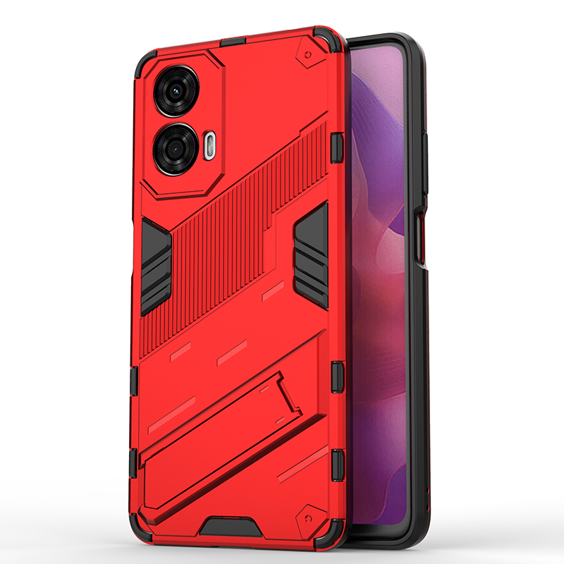 Funda a prueba de golpes para Motorola Moto G24 G04 G04S E14, carcasa protectora trasera para Moto G04 G 24 04S MotoG24, funda de teléfono: Tela de algodón / Negro