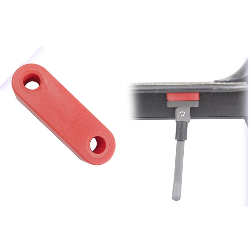 Till xiaomi mijia  m365 pro elskotertillbehör bakskärm vingskärm stötdämpare fook tail pad tillbehör röd
