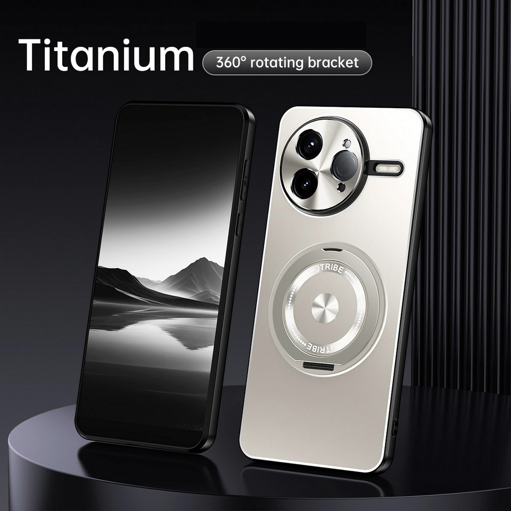 Aluminum Alloy Sandblasted Back Plate Holder KickStand Case For Poco F7 Ultra POCO F7 Pro Poco F5 Pro Camera Protect Cover: green / Poco F5 Pro