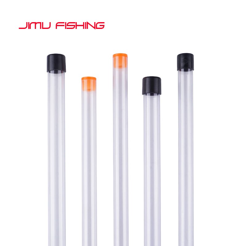 2pcs/lot Fishing Floats Tube+2pcs Tube Fishing Bobber PVC Floats Protection Storage Tube Portable Boya Pipe Fishing Tools