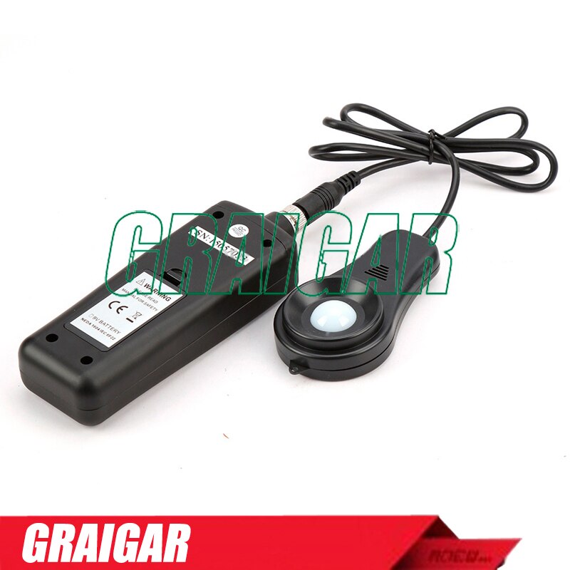 200,000 Lux Digital Meter Light Luxmeter Meters Luminometer Photometer Lux/FC TL-601