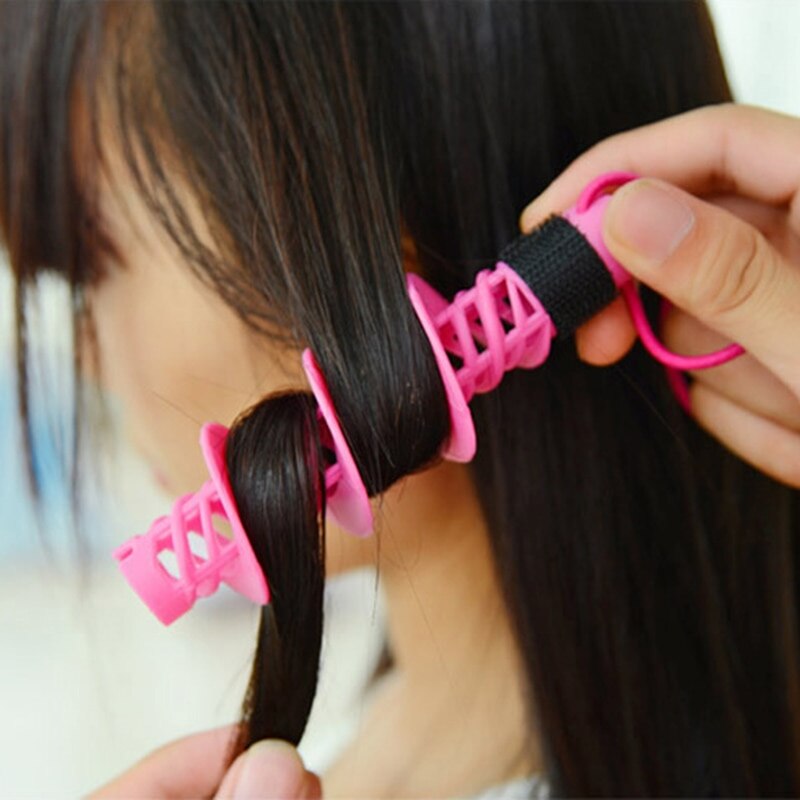 Big wave curls ruller 2 stk hår styling værktøjer gør ikke ondt hår curlers magiske ruller værktøj  p20