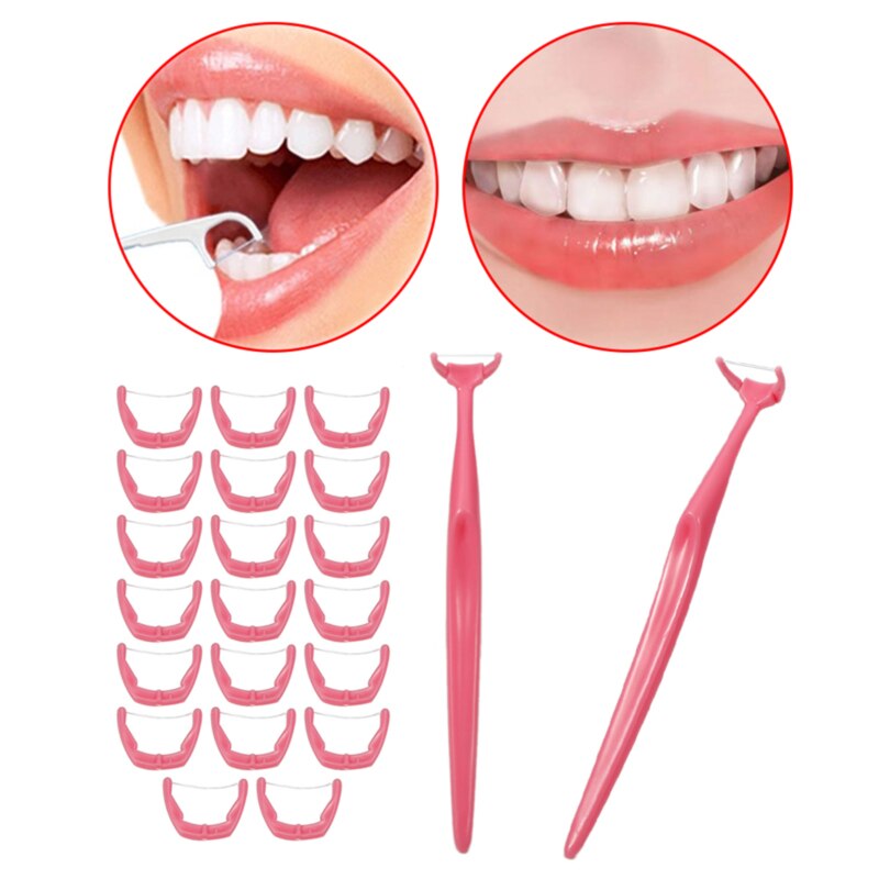 20 Stks/set Tanden Stok Tand Schoon Oral Care Tanden Bleken Voor Tanden Cleaning Tools
