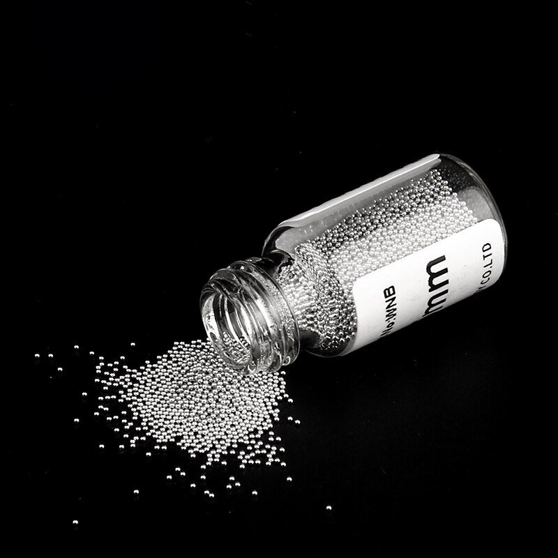 1 Fles Bga Reballing Ballen 0.2/0.25/0.3/0.35/0.4/0.45/0.5/0.55/0.6/0.65/0.76Mm Loodhoudende Soldeer Bal Voor Bga Rework Reparatie Tool
