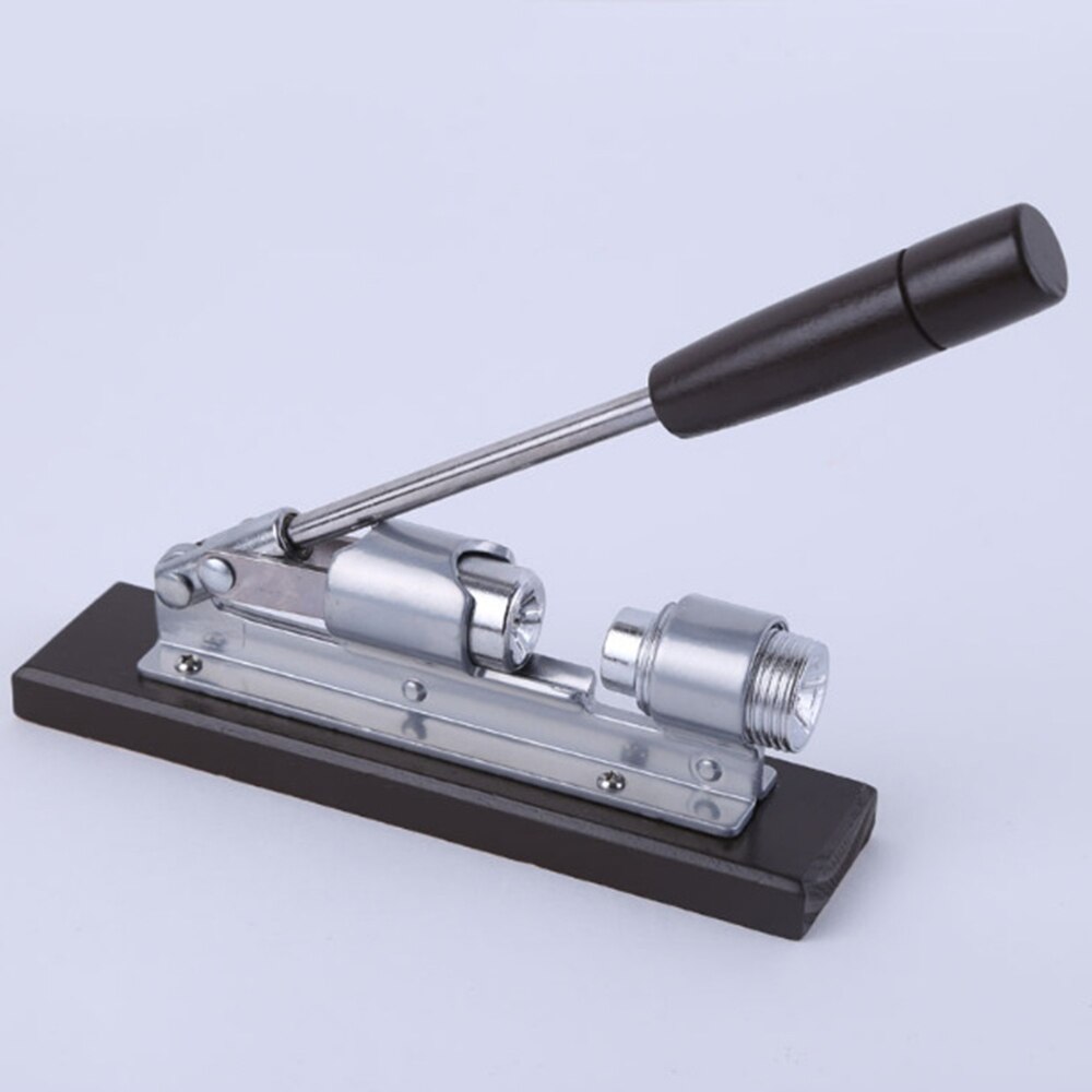 Nut Cracker Aluminum Alloy With Wooden Handle Manual Nutcracker Nut Cracker Easy Opener Tools Cuisine Press Chopper: A