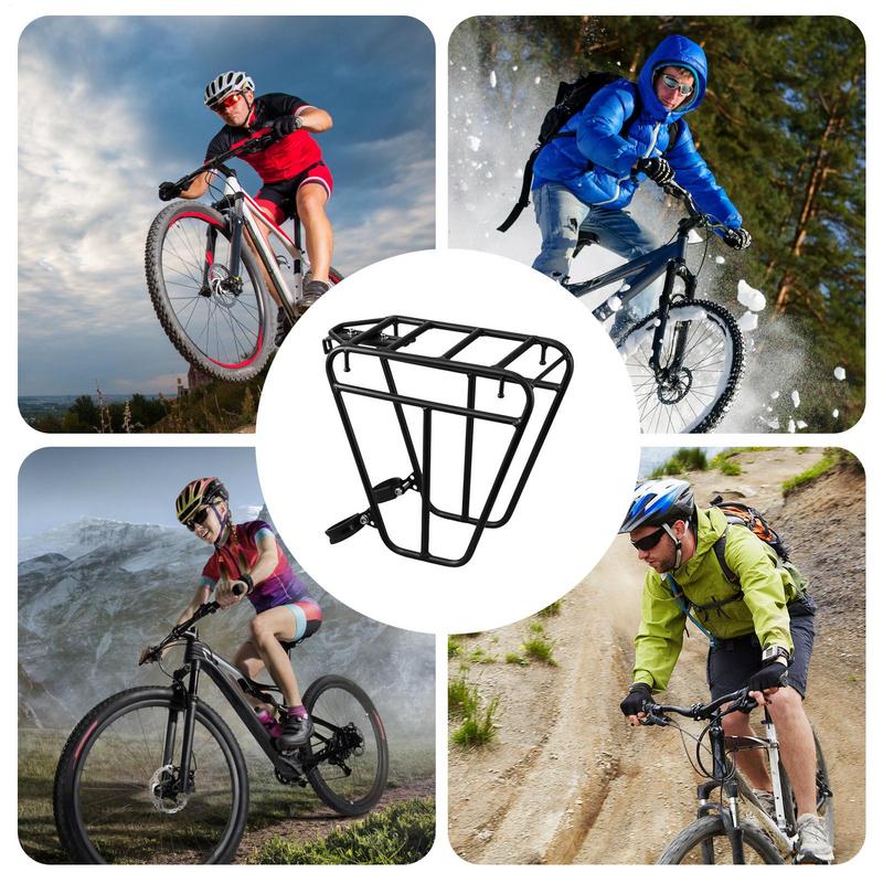 Fiets Cyclus Voorrek Fietsen Accessoires Voorbeugel Bagage Plank Cargo Rack Mountainbike Voorrek 30x14x27.4cm