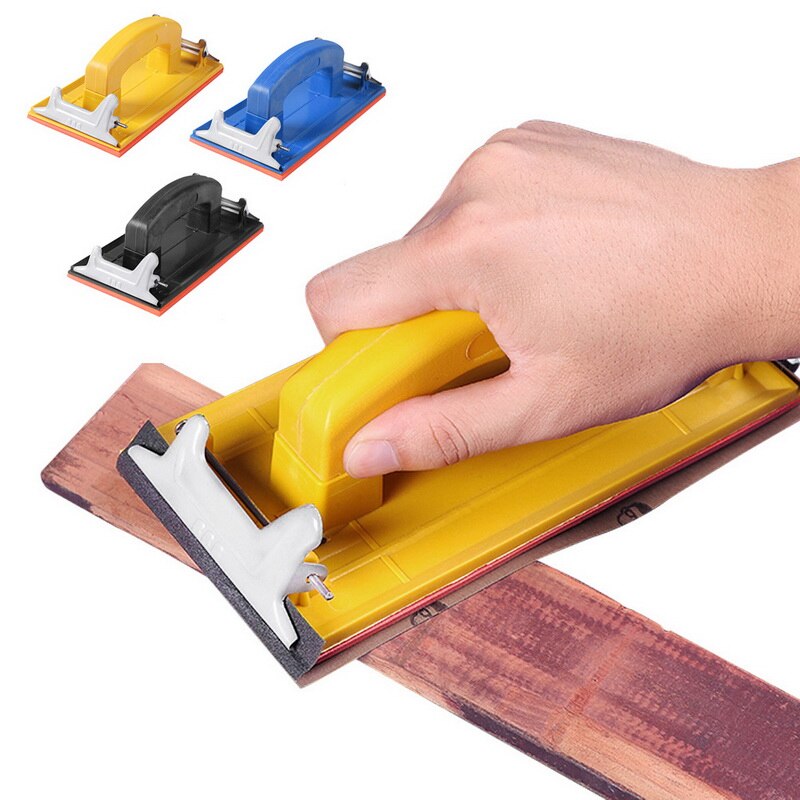 Sandpaper Holder Grinding Polish Tool Walls Woodworking Polishing Abrasive Tool Wall Sand Board Special Frame Sander Tool