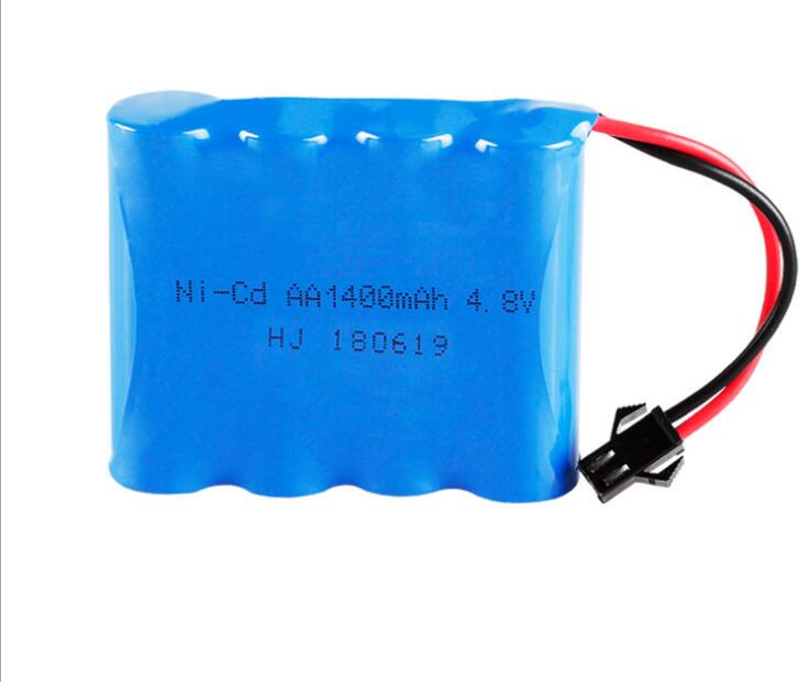 4.8v rechargeable battery 1400mah ni-cd battery nicd AA 4.8v pack 4.8v 1400mah batteries not nimh for cars 4.8v RC boat