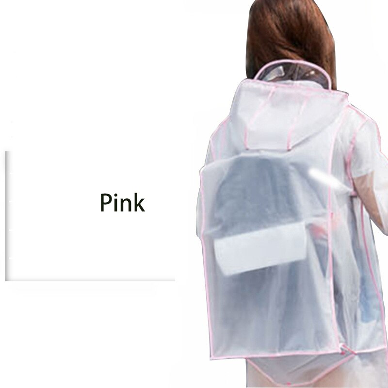 Trench-Coat Long Transparent surdimensionné pour Moto, imperméable, pour femmes et hommes