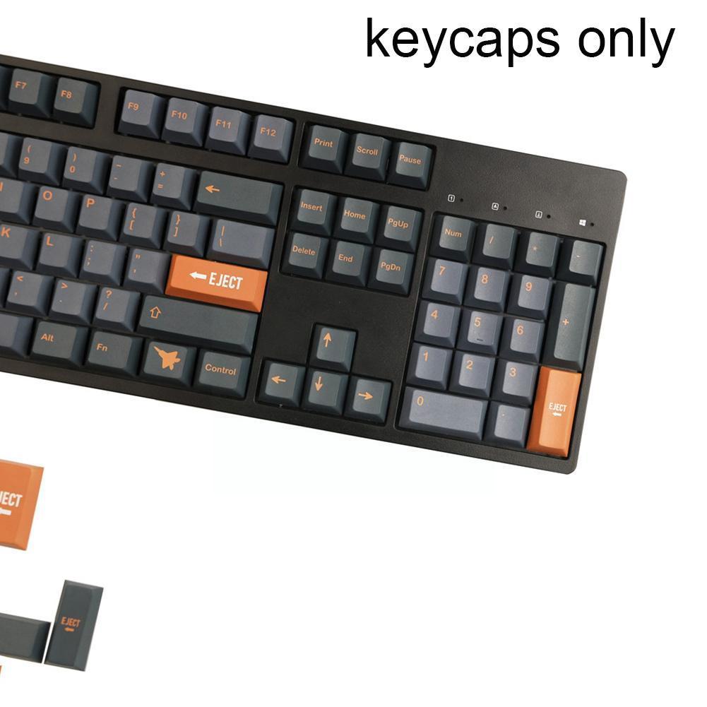 Mechanical Keyboard GMK Stealth Keycaps Profile Key GK64 Caps GK61 GMK 2U 980 DIY Keycaps Shift 142 1.75U With Keys T4A3