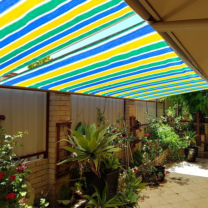 Malla de sombra para exteriores, toldo para jardín y terraza, decoraciones para coche, sombrilla para piscina, suministros de jardinería, valla Exterior para acampar
