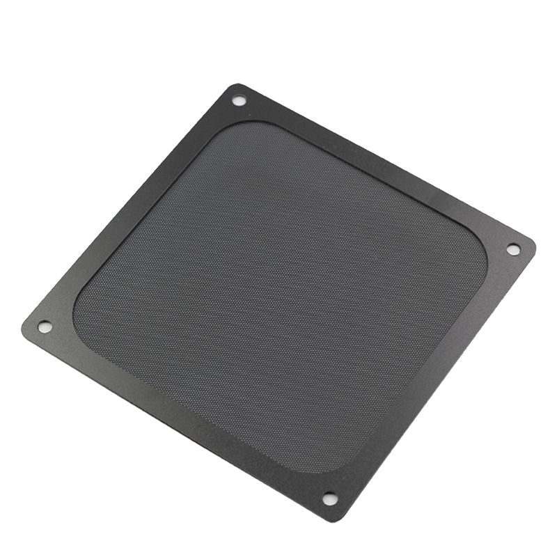 Filtro antipolvere magnetico coperchio della ventola a rete antipolvere protezione della griglia della rete con foro per PC accessori per ventola di raffreddamento della custodia del Computer