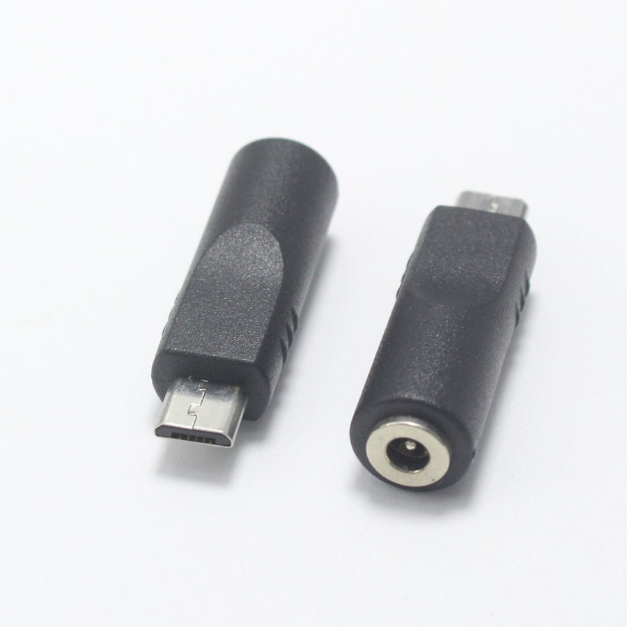 EClyxun – adaptateur jack femelle vers prise Micro USB mâle, connecteur d'alimentation cc pour téléphone MP3 MP4, 3.5x1.1mm