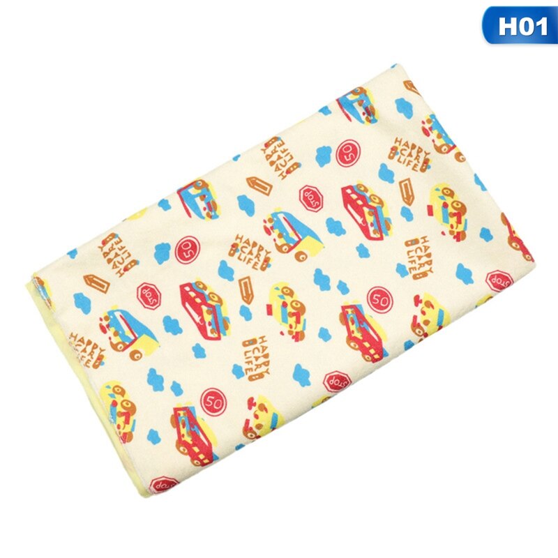 60*70cm Cartoon Reusable Baby Changing Mats Waterproof Breathable Baby Diaper Mat Pads Cartoon Printed Infant Nappy Pads: 1