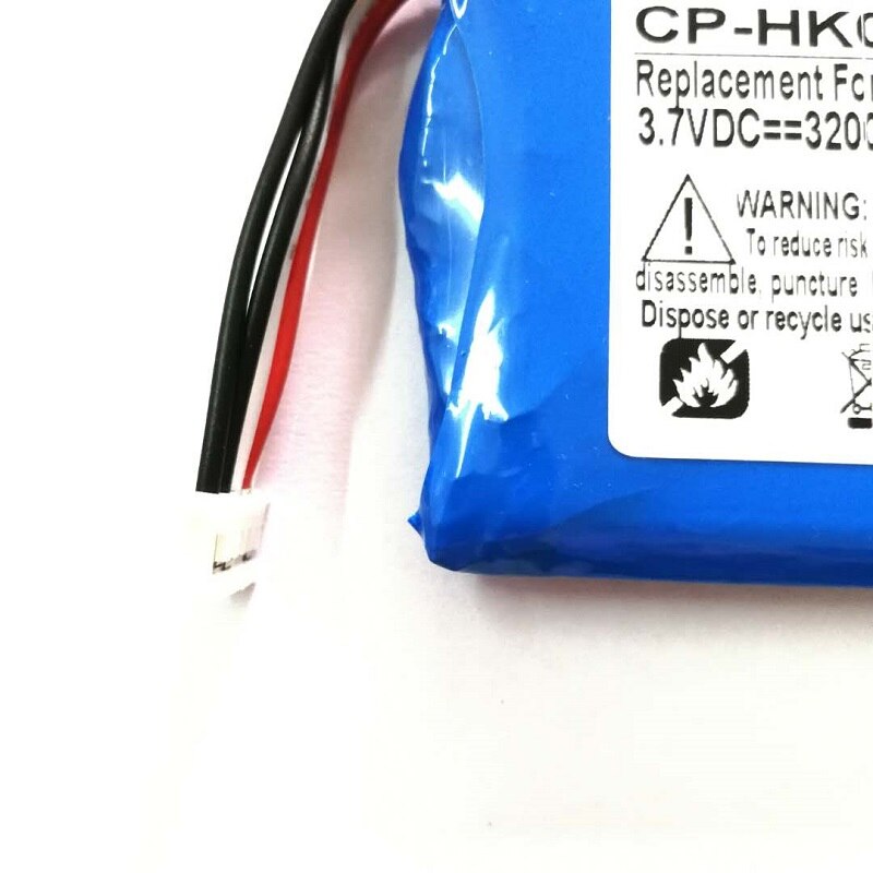 Novo 3.7v 3200mah gsp805070 bateria de substituição para harman kardon esquire 2 CP-HK03 alto-falante baterias + ferramentas