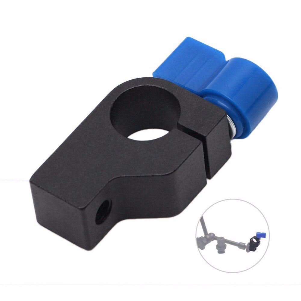 15mm Rod Clamp Holder &quot;1/4&quot; Thread DSLR Camera Rig Rail Support System Arm #L060#