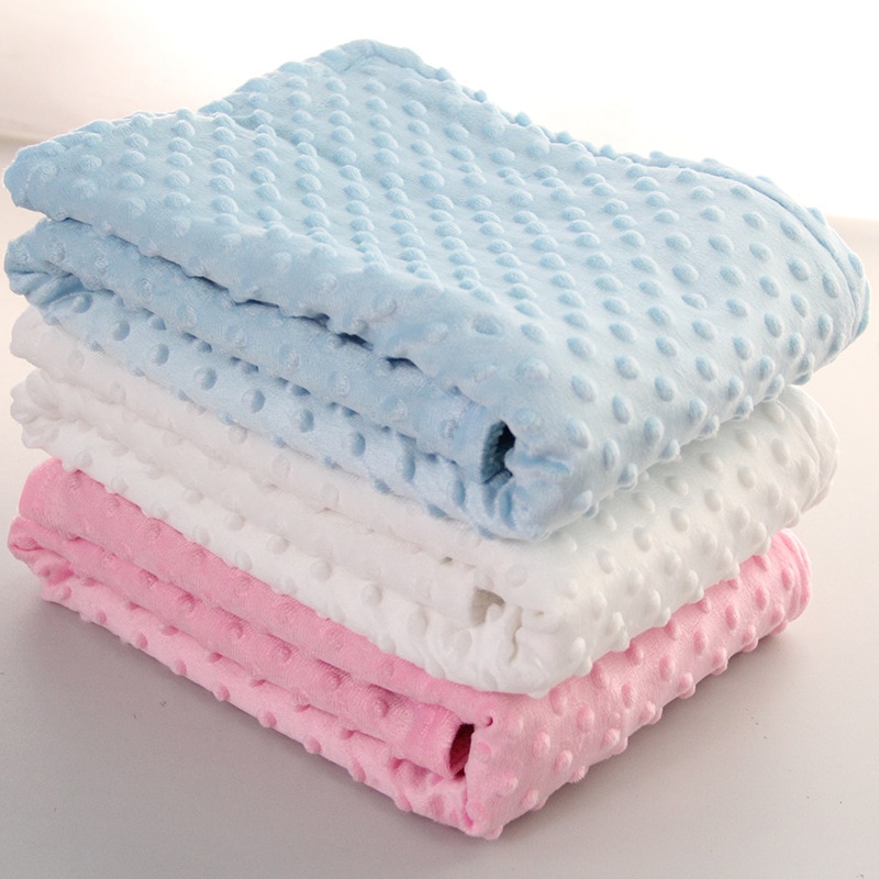Spids fleece baby ark tæppe nyfødt baby indpakning konvolut wrap nyfødt baby sengetøj tæppe 76 x 102cm