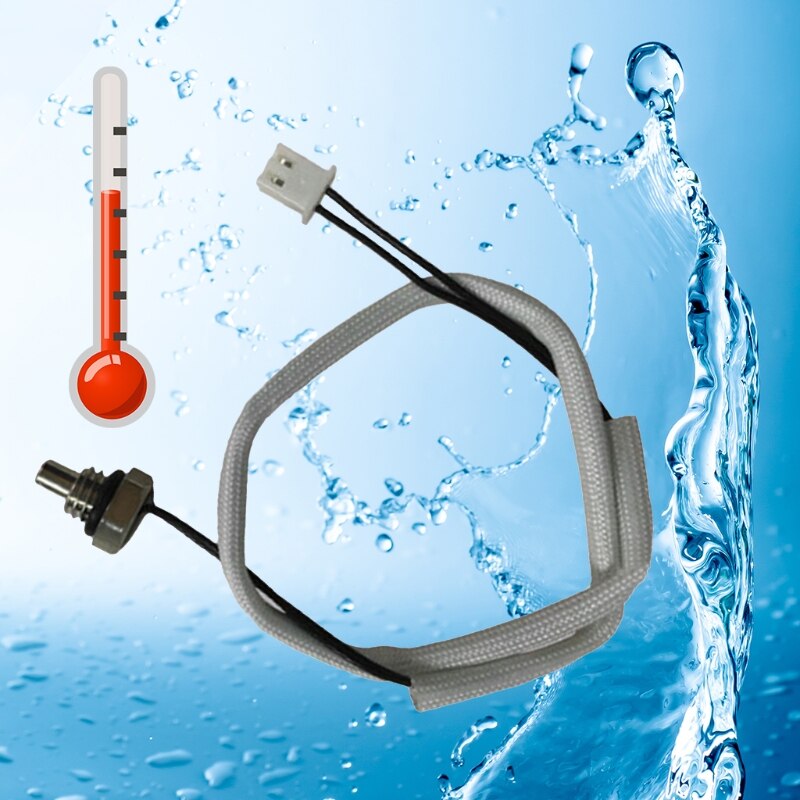 Multifunctional Temperature Sensor Resistance 10K Temperature Sensor High Sensitivity Wire Length 300mm/11.81in