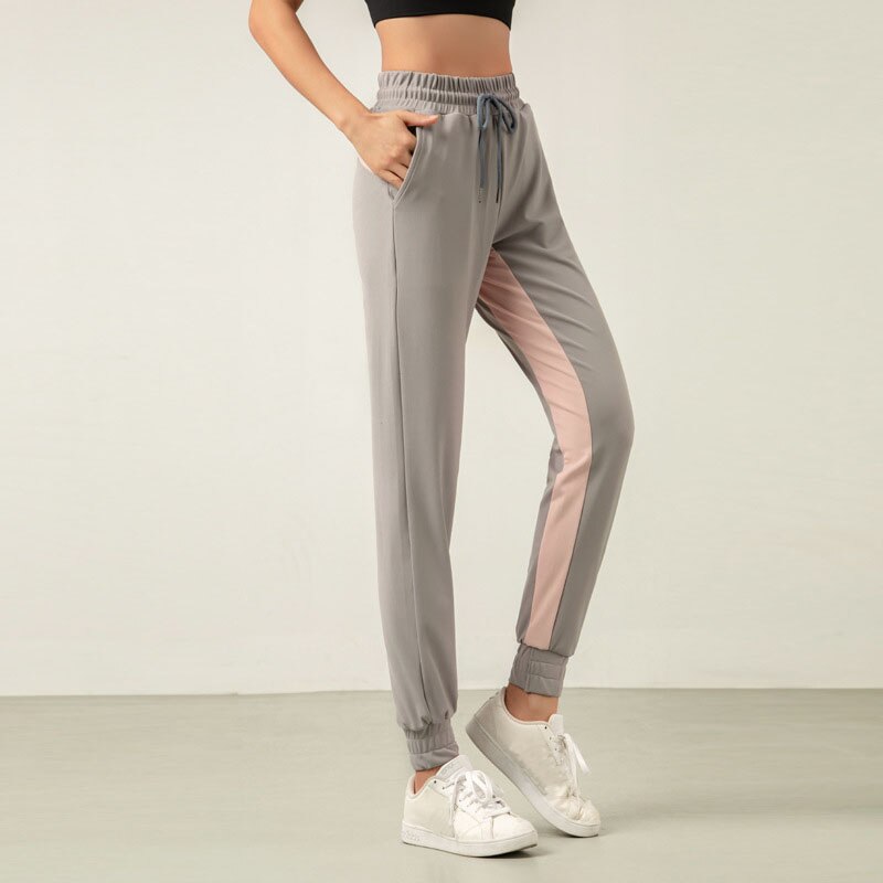 Acfirst Vrouwen Sport Running Broek Lange Fitness Mesh Harnas Pant Joggers Casual Cargo Joggingbroek Sport Broek Sneldrogend