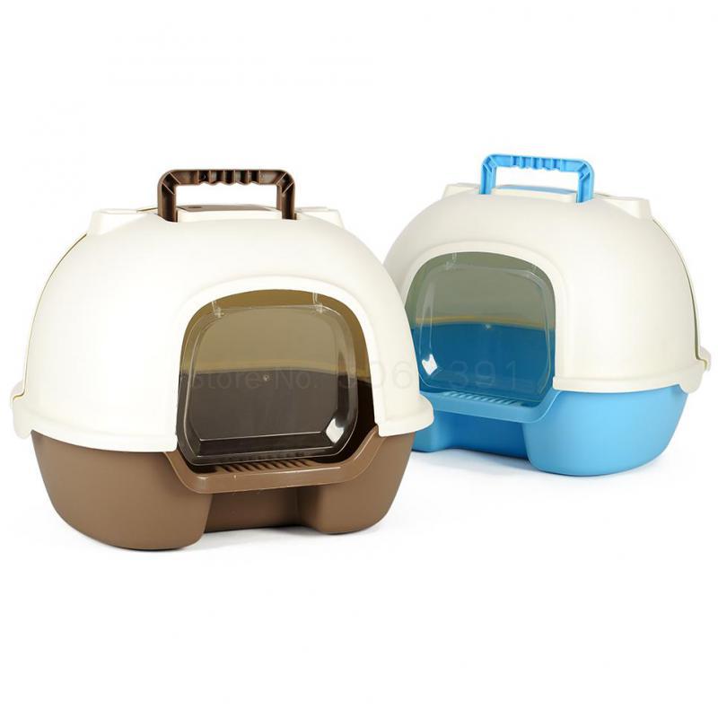 Fully Enclosed Cat Litter Basin, Anti-splashing, Deodorizing And Odor-proof Large Cat Litter Basin, Cat Litter Toilet And Excrem