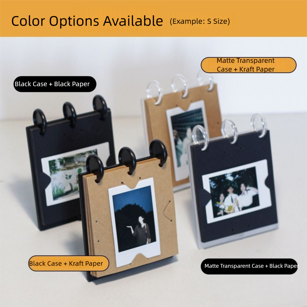 Album Photo à rabat avec affichage horizontal/vertical, autoportant, peut contenir 20 à 40 Photos, cadre Photo de bureau, ornements d'affichage Double face