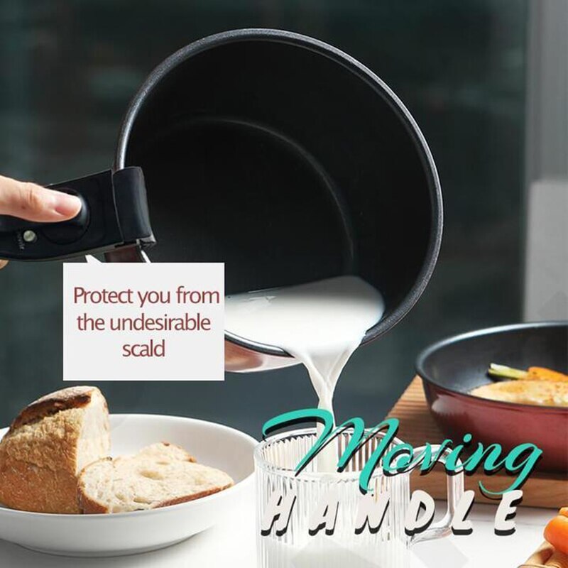 Replacement Pot Handle Woks Clip Handle Frying Pan Stockpot Universal Detachable Anti-Scalding Removable Handle JW