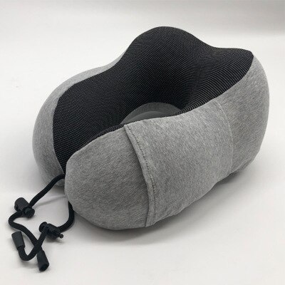 U-shaped Memory Schaum kopf Hals Kissen Weiche Langsam Rebound Raum Reise lagerung Flugzeug Flug kissen Gesundheits Kissen: Hemp gray