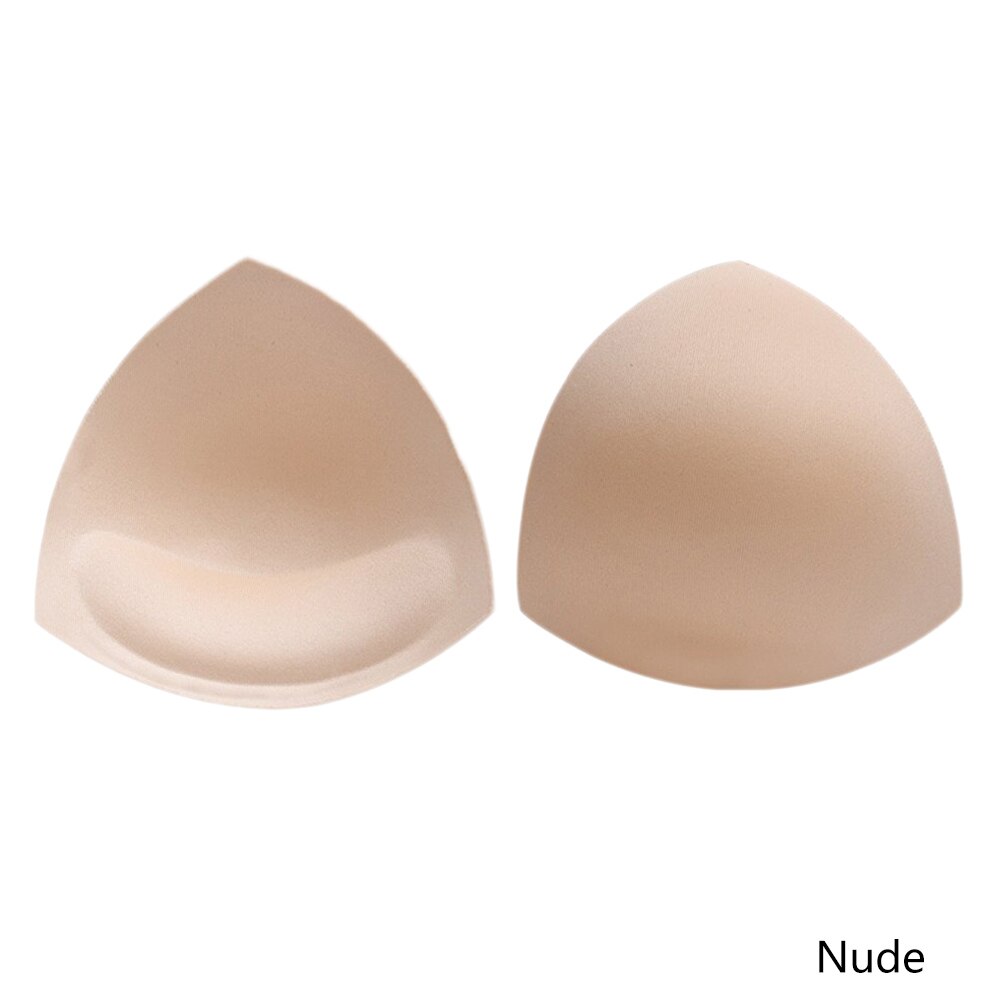 Sommer badedragt polstring indlæg 1 par svampe bh-puder kvinder brystskåle bryst-bh bikini brystpude kvinder intimer tilbehør