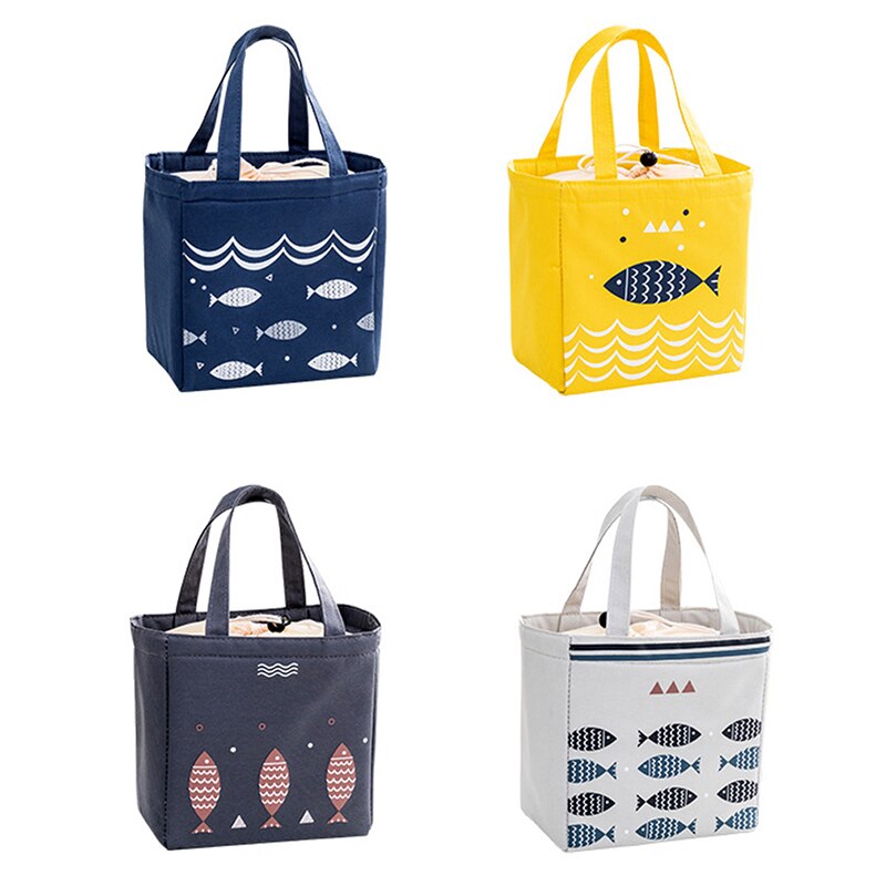 Vrouwelijke Lunch Voedsel Box Zak Geïsoleerde Thermische Voedsel Picknick Lunch Tassen Voor Vrouwen Kids Mannen Cooler Tote Bag Case