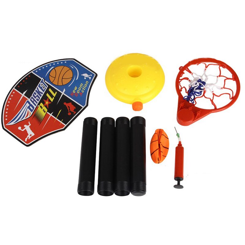 Baby Ball Kids Games Basketball Toys Frame Stands Indoor Outdoor Toys for Children Kids Boy Simple Portable Basketball Set