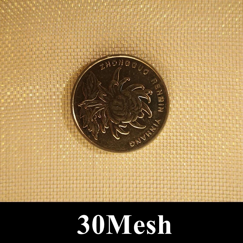 Fil métallique tissé en laiton, 20 à 200 mailles, tissus de protection, fil de cuivre, filet filtrant, outil d'écran de Signal Non magnétique: M / green
